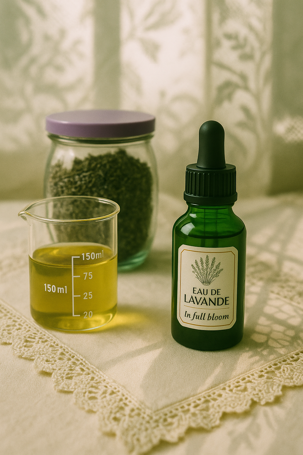 DIY Lavender Oil – How to Make Natural Skin-Care Oil with Dried Lavender, Almond Oil & Olive Oil